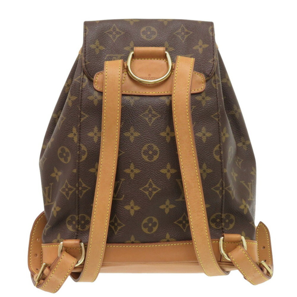 LOUIS VUITTON Authentic Brown Monogram Backpack - Picture 3 of 10